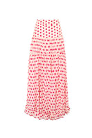 Laden Sie das Bild in den Galerie-Viewer, Blauer Herzmuster Zweiteiliger Spaghettiträger Badeanzug mit Deckmantel