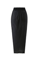 Laden Sie das Bild in den Galerie-Viewer, Schwarzer Zweiteiliger Schmetterlings Badeanzug mit Eine Schulter Applikation und Strandkleid