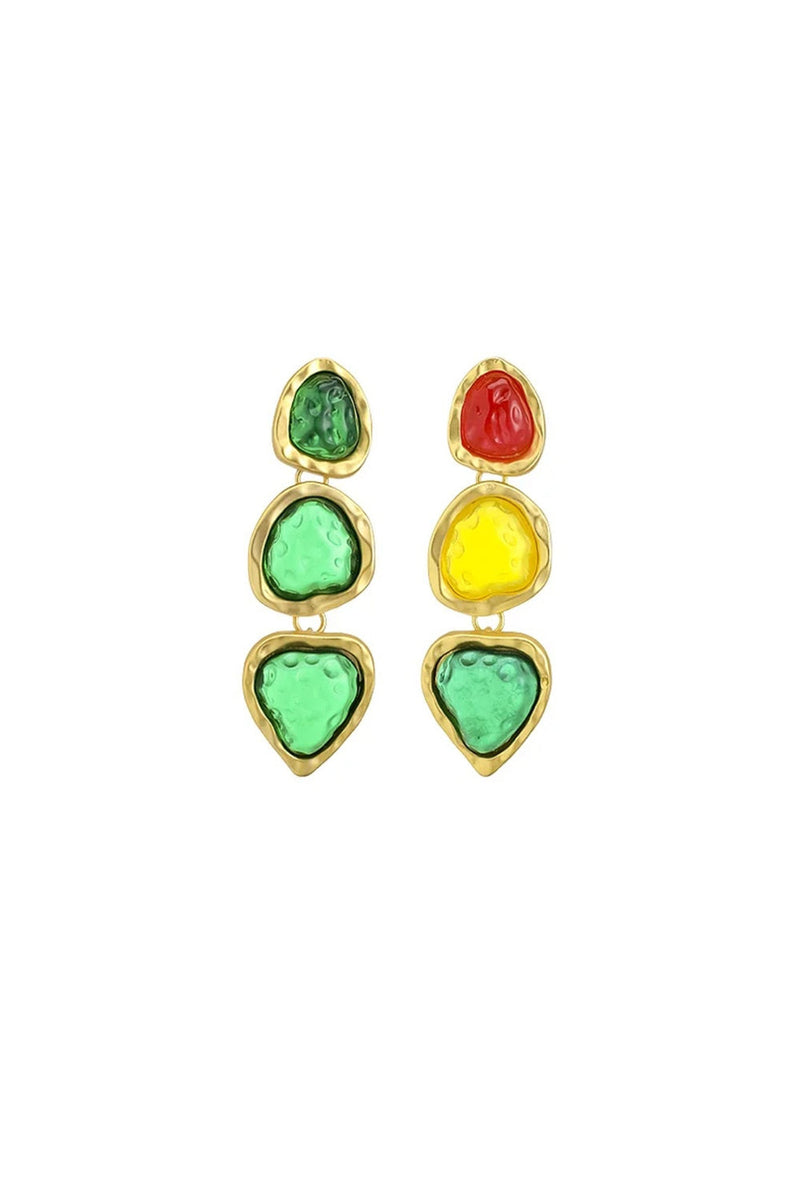 Laden Sie das Bild in den Galerie-Viewer, Metallisches Goldenes 4-teiliges Cut-Out Bademodeset mit Cover Up