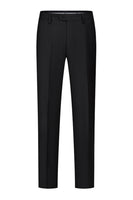 Laden Sie das Bild in den Galerie-Viewer, 2-teilige Schwarze Spitzrevers Doppelreihige Herrenanzüge