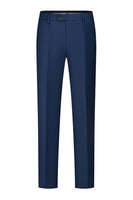 Laden Sie das Bild in den Galerie-Viewer, 2-teilige Schwarze Spitzrevers Doppelreihige Herrenanzüge