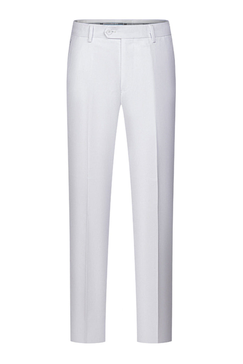 Laden Sie das Bild in den Galerie-Viewer, 2-teilige Schwarze Spitzrevers Doppelreihige Herrenanzüge