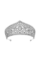 Laden Sie das Bild in den Galerie-Viewer, Luxuriöse Kristallprinzessin Goldene Kronen-Tiara