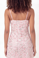 Laden Sie das Bild in den Galerie-Viewer, Glitzerndes pinkes A-Linien-Pailletten-Mini-Abschlusskleid