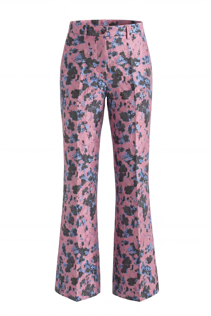 Laden Sie das Bild in den Galerie-Viewer, Staubgrüne Offene 2-teilige Slim Fit Blumenanzüge für Frauen