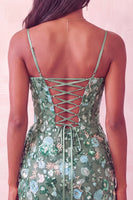 Laden Sie das Bild in den Galerie-Viewer, Rosa Korsett Bodycon, gerafftes kurzes Homecoming-Kleid mit Pailletten