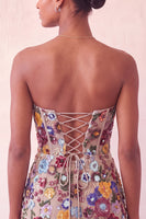 Laden Sie das Bild in den Galerie-Viewer, Rosa Sweetheart Bodycon Pailletten-Homecoming-Kleid mit Schnürung hinten