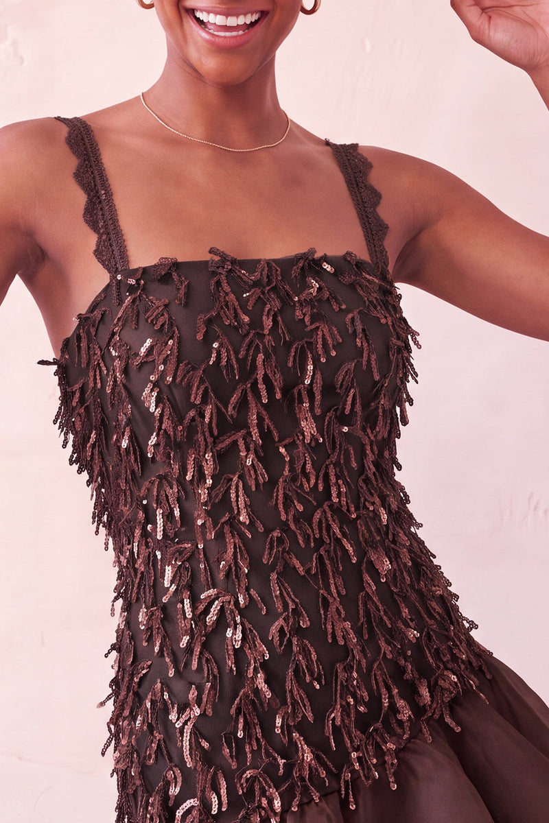 Laden Sie das Bild in den Galerie-Viewer, Rosa Bodycon mit Rüschen kurzes Pailletten-Homecoming-Kleid mit Schnürung auf dem Rücken