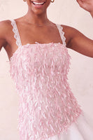 Laden Sie das Bild in den Galerie-Viewer, Rosa Bodycon mit Rüschen kurzes Pailletten-Homecoming-Kleid mit Schnürung auf dem Rücken