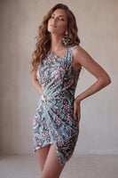 Laden Sie das Bild in den Galerie-Viewer, Schwarzes Bodycon-Floral-Falten-Kurzes Homecoming-Kleid mit Stickerei