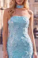 Laden Sie das Bild in den Galerie-Viewer, Goldene Trägerloses Pailletten Bodycon Kurzes Abendkleid mit Schnürung hinten