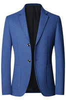 Laden Sie das Bild in den Galerie-Viewer, Einreihiger Herrenprom-Blazer mit Notch-Revers