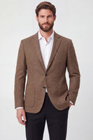 Laden Sie das Bild in den Galerie-Viewer, Einreihiger Herrenprom-Blazer mit Notch-Revers