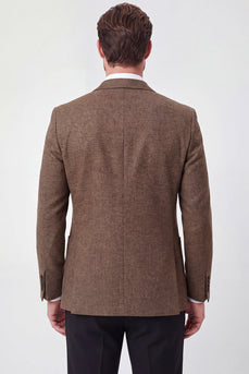 Einreihiger Herren Ball Blazer mit Notch-Revers