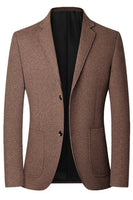 Laden Sie das Bild in den Galerie-Viewer, Einreihiger Herrenprom-Blazer mit Notch-Revers