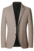 Laden Sie das Bild in den Galerie-Viewer, Einreihiger Herrenprom-Blazer mit Notch-Revers