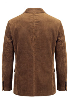 Einreihiger Herren Ball Blazer mit Notch-Revers