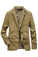 Laden Sie das Bild in den Galerie-Viewer, Einreihiger Herrenprom-Blazer mit Notch-Revers