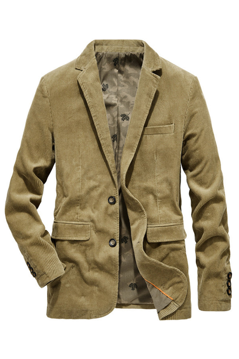 Laden Sie das Bild in den Galerie-Viewer, Einreihiger Herrenprom-Blazer mit Notch-Revers