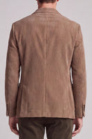 Laden Sie das Bild in den Galerie-Viewer, Khaki Notch Notch Revers einreihiger Herrenblazer mit 2 Knöpfen und Taschen