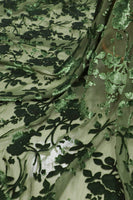 Laden Sie das Bild in den Galerie-Viewer, Blaue Scheide Samt Ein Schulter Gerafftes Langes Brautjungfernkleid