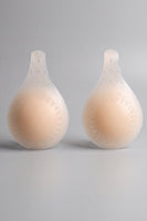 Laden Sie das Bild in den Galerie-Viewer, Champagne Individual Teardrop-Latex atmungsaktiver klebriger BH