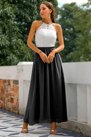 Laden Sie das Bild in den Galerie-Viewer, Dämmerung Offener Rücken Hochzeitsgast Kleid