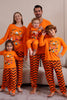 Laden Sie das Bild in den Galerie-Viewer, Orange Halloween Familie Passendes Pyjama-Set