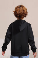 Laden Sie das Bild in den Galerie-Viewer, Schwarze Skelett Kapuze Halloween Familie Sweatshirts