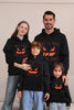 Laden Sie das Bild in den Galerie-Viewer, Böse schwarze Kürbis Familie Sweatshirts mit Kapuze