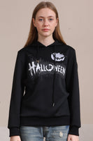 Laden Sie das Bild in den Galerie-Viewer, Familienset Schwarzes Langarm-Sweatshirt