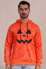 Laden Sie das Bild in den Galerie-Viewer, Orange Halloween Familienanzug Langärmeliges Kapuzensweatshirt