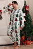 Laden Sie das Bild in den Galerie-Viewer, Familie Weihnachten Pyjamas Eltern-Kind Kleidung Niedliche Weihnachtsbaum Kapuze Overall Weihnachten Familie Set