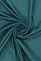 Laden Sie das Bild in den Galerie-Viewer, Dunkelgrüner Kurzarm Familienpyjama mit Hundedruck