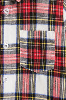 Laden Sie das Bild in den Galerie-Viewer, Rot Karierte Langärmelige Familie Passende Weihnachtshemden