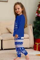 Laden Sie das Bild in den Galerie-Viewer, Roter Druck Baum Langarm Weihnachten Familie Passender Pyjama