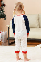 Laden Sie das Bild in den Galerie-Viewer, Familienpyjama-Sets 2-teilige Grüne Rundhals Weihnachtsbaumbedruckung