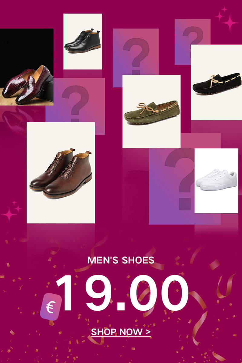 Laden Sie das Bild in den Galerie-Viewer, Herrenschuhe Mystery Box – 1 zufälliges Paar --- 19 €