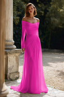 Laden Sie das Bild in den Galerie-Viewer, Elfenbein Schulterfreies Brautkleid mit Rüschen