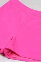 Laden Sie das Bild in den Galerie-Viewer, Fuchsia 3-teilige zweireihige Damen Ballanzüge