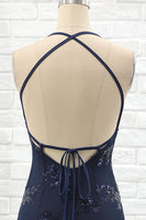 Laden Sie das Bild in den Galerie-Viewer, Spaghettiträger Meerjungfrau Partykleid