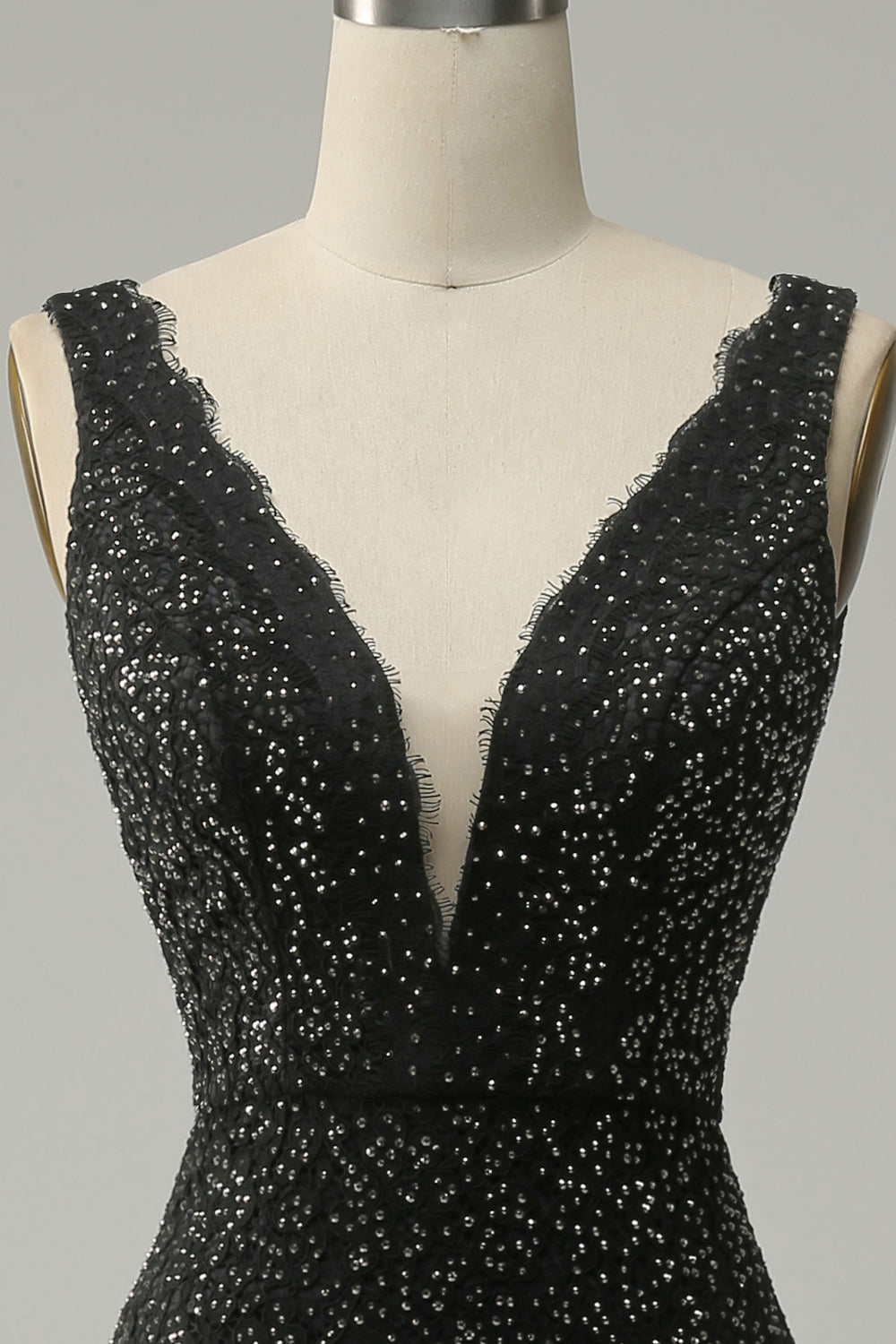 Elegantes Bubble Kleid Für Damen – Ausgefallen Mit Perlenausschnitt, Gr. 8-12, Mini-Länge, Von Futuro Fashion