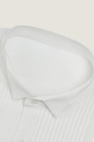 Laden Sie das Bild in den Galerie-Viewer, Schwarzes Langarmshirt Herren Anzug Shirt