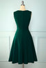 Laden Sie das Bild in den Galerie-Viewer, Weiches Dunkelgrünes Kleid