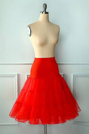 Roter Tutu Petticoat