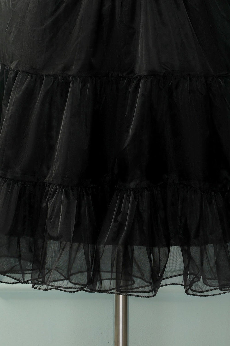 Laden Sie das Bild in den Galerie-Viewer, Schwarzer Tutu Petticoat