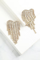 Laden Sie das Bild in den Galerie-Viewer, Gold Kristall Tropfen Ohrringe