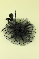 Laden Sie das Bild in den Galerie-Viewer, 1920er Feder Tüll Stirnband