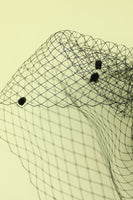 Laden Sie das Bild in den Galerie-Viewer, Schwarz 1920er Feder Stirnband