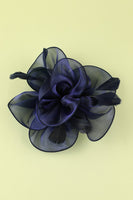 Laden Sie das Bild in den Galerie-Viewer, 1920er Blau Organza Strass Stirnband